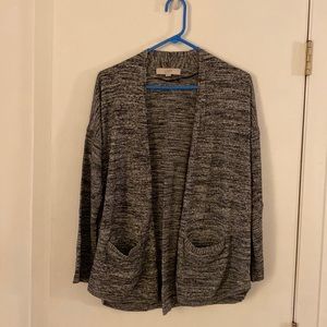 Loft space dyed cardigan